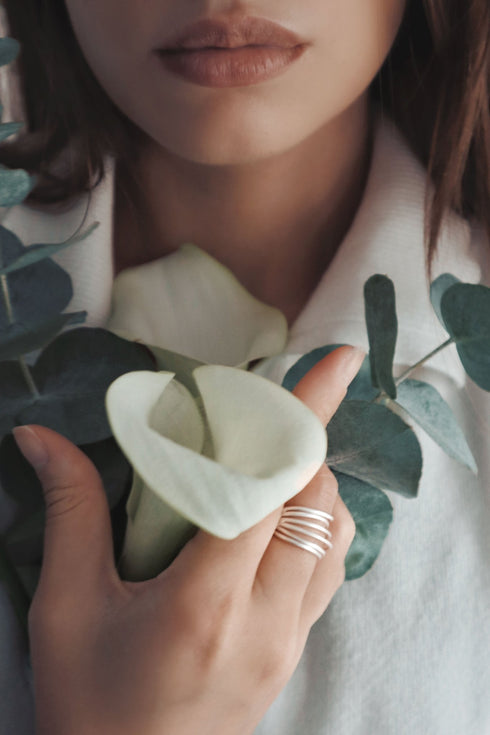 Inel din argint Leilani